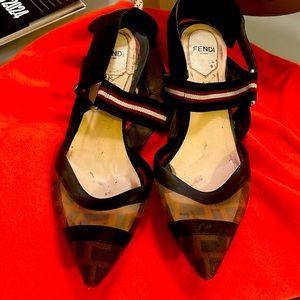 FENDI Colibrì kitten heels